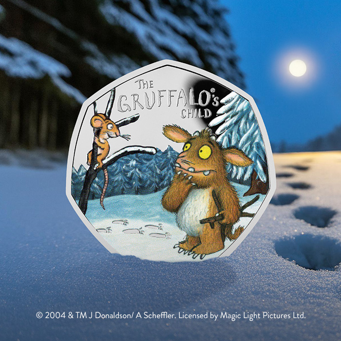 “Aha! Oho!” The Gruffalo’s Child Appears on Her Own 50p “Aha! Oho!” The Gruffalo’s Child Appears on Her Own 50p