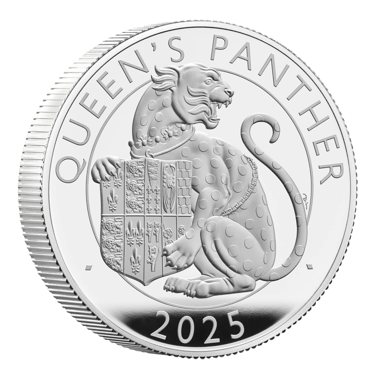 The Queens Panther 2025 UK 2oz Silver Proof Coin The Royal Mint