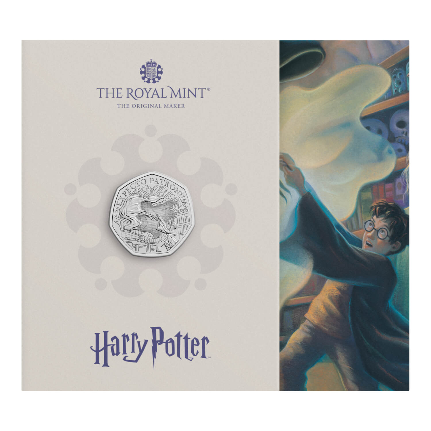 Harry Potter - The Patronus 2025 UK 50p Brilliant Uncirculated Coin Harry Potter - The Patronus 2025 UK 50p Brilliant Uncirculated Coin