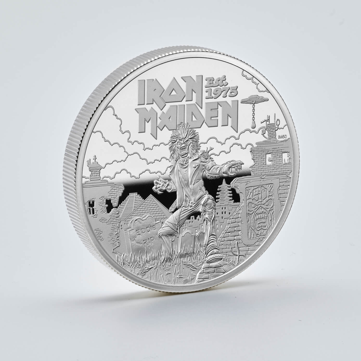 Iron Maiden 2025 UK 2oz Silver Proof Coin Iron Maiden 2025 UK 2oz Silver Proof Coin