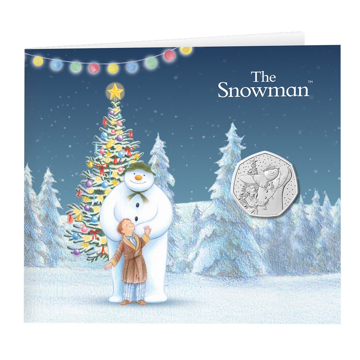 The Snowman 2025 UK 50P Brilliant Uncirculated Coin The Snowman 2025 UK 50P Brilliant Uncirculated Coin
