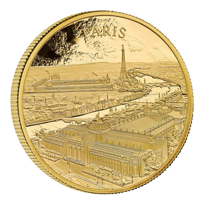 City Views Paris 2024 UK 1oz Gold Proof Coin