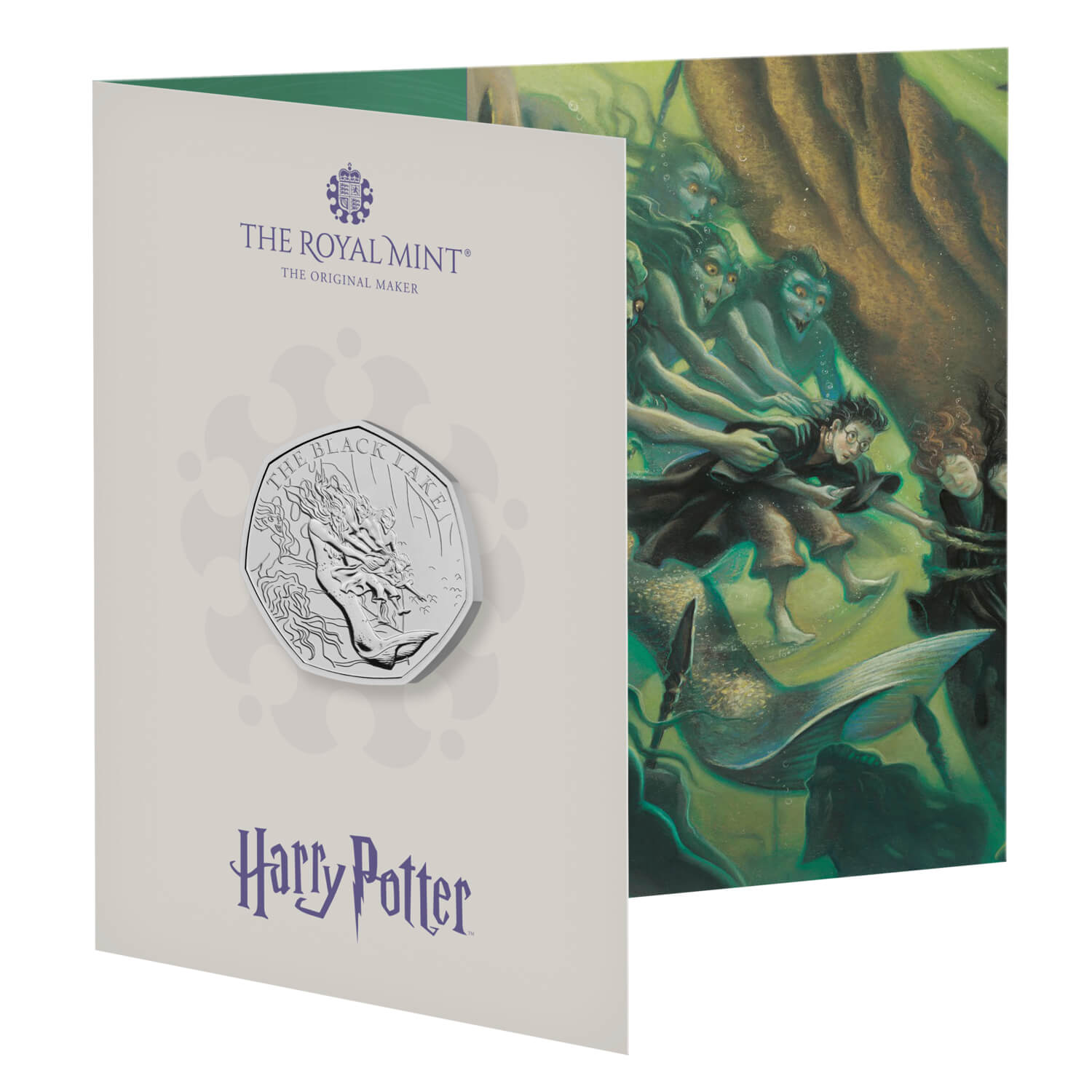 HarryPotterBlackLake2024UK50pBrilliantUncirculatedCoin