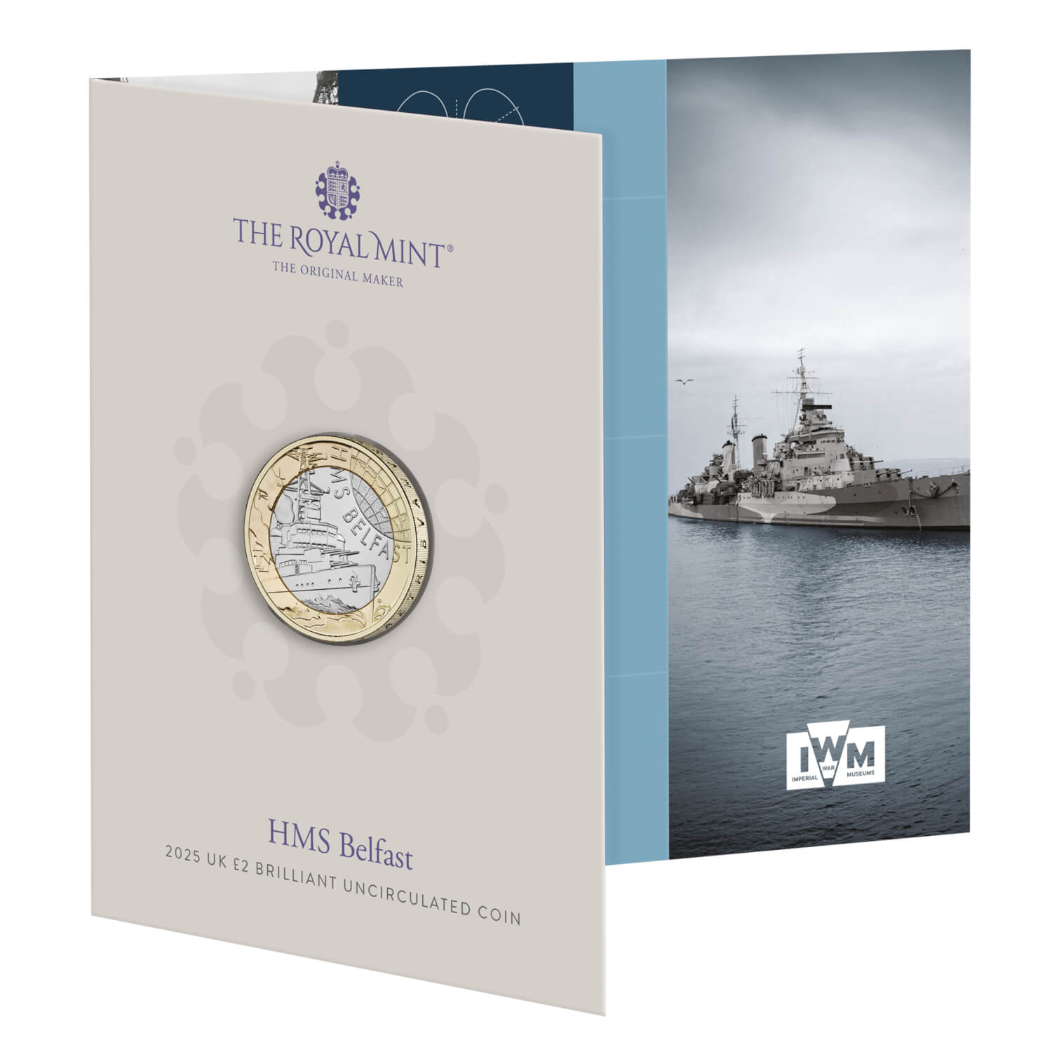 HMSBelfast2025UK£2BrilliantUncirculatedCoin