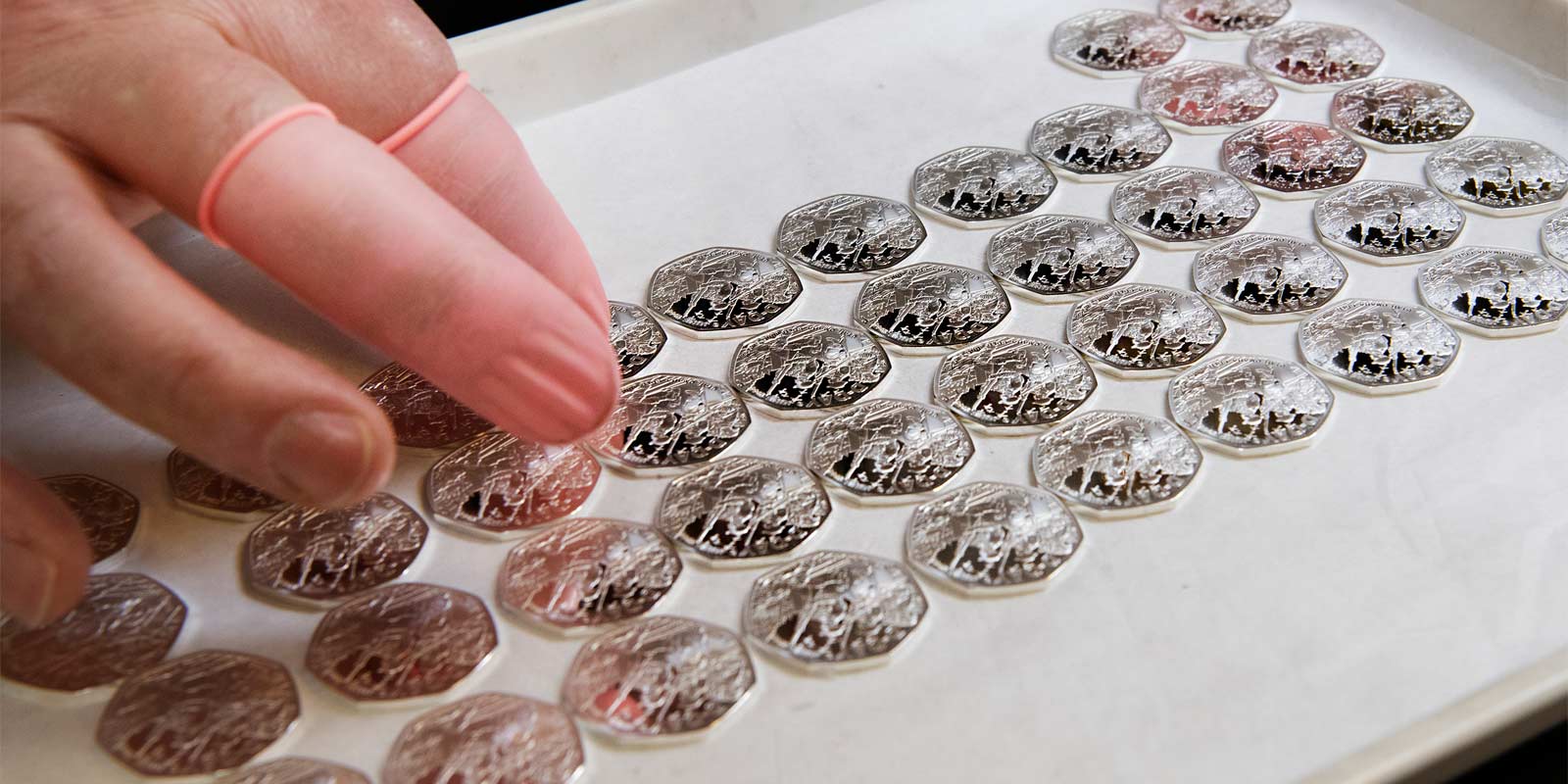 D-Day Coin In Production