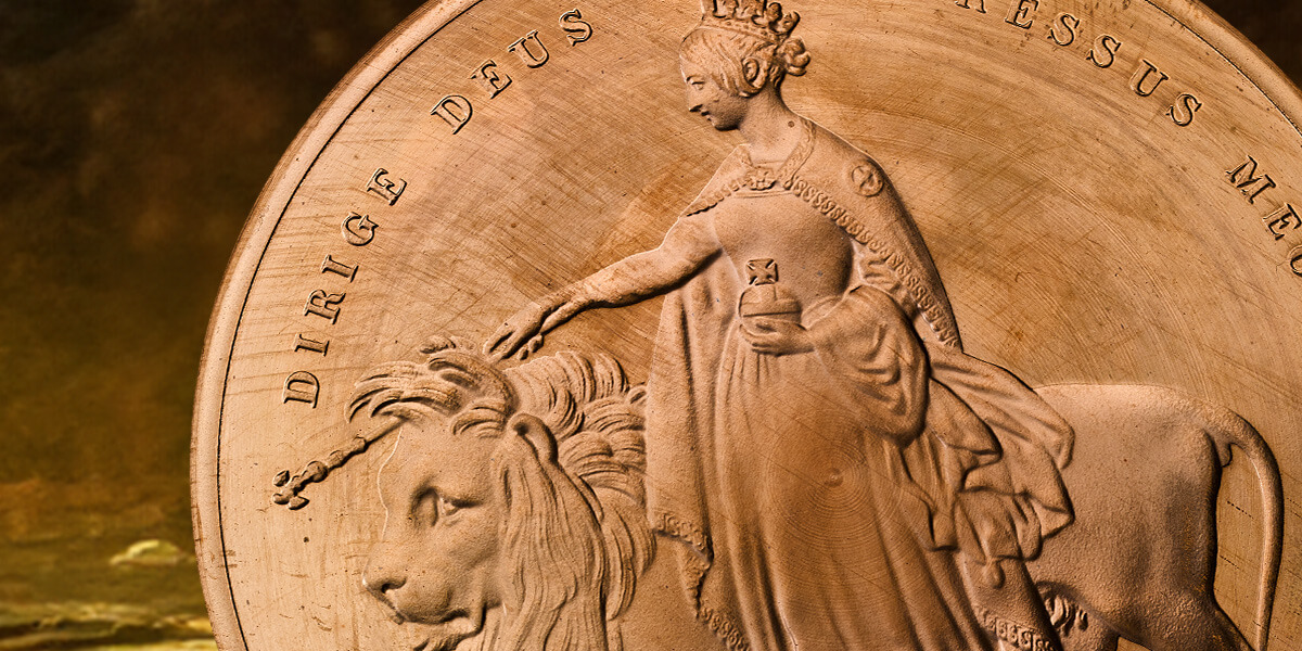 The Una and the Lion Bronze Medal Trial Piece