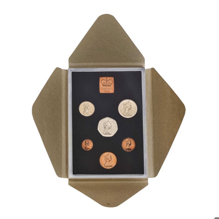 1976 Elizabeth II Annual Proof Coin Set 