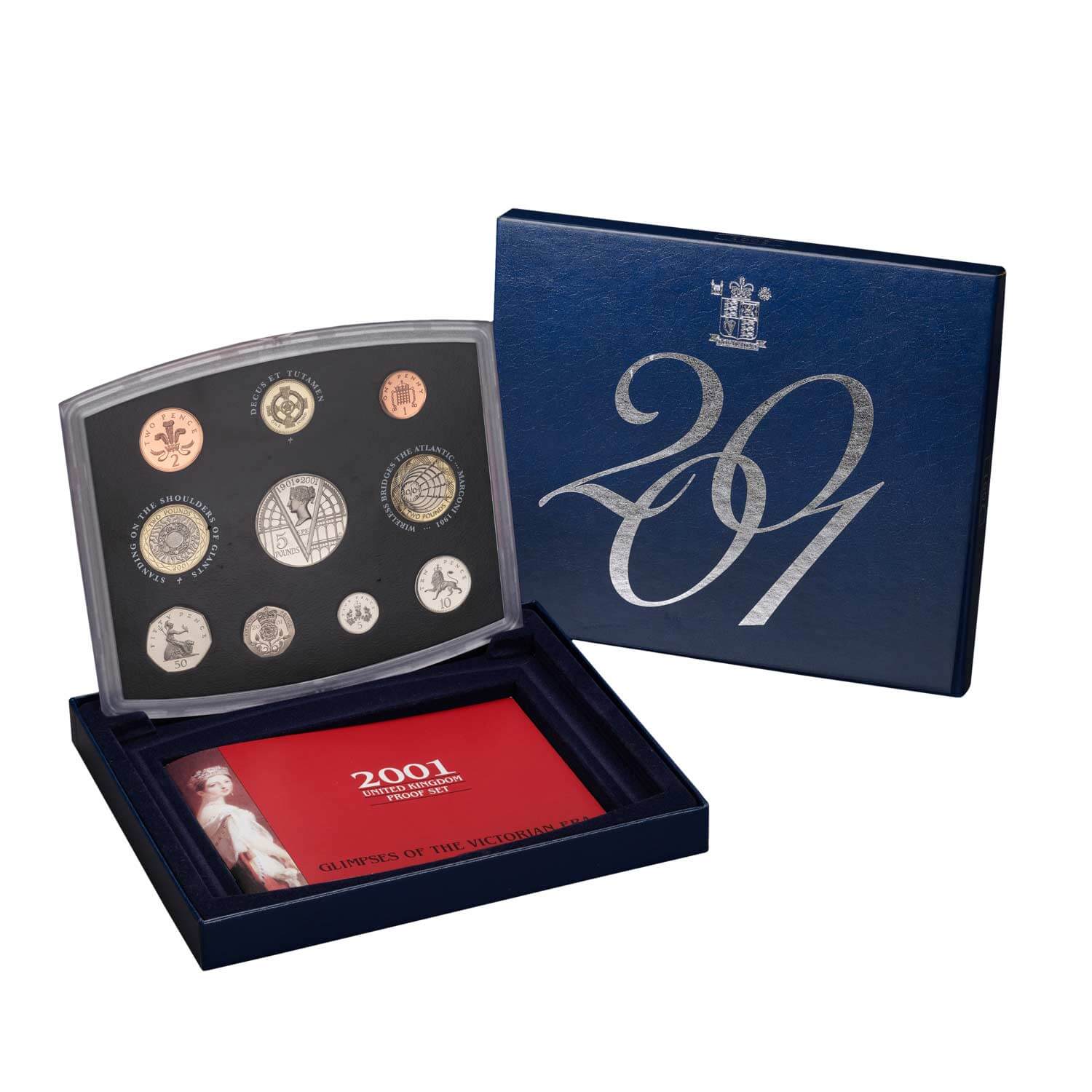 2001 Elizabeth II Annual Proof Coin Set | The Royal Mint