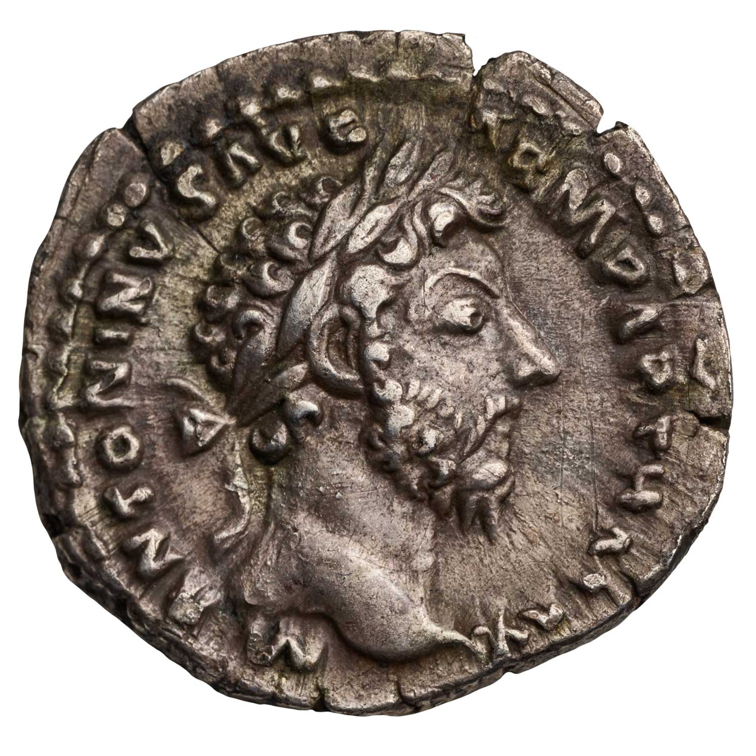 The　Silver　Denarius　AD　Marcus　161–180　Aurelius,　Royal　Mint