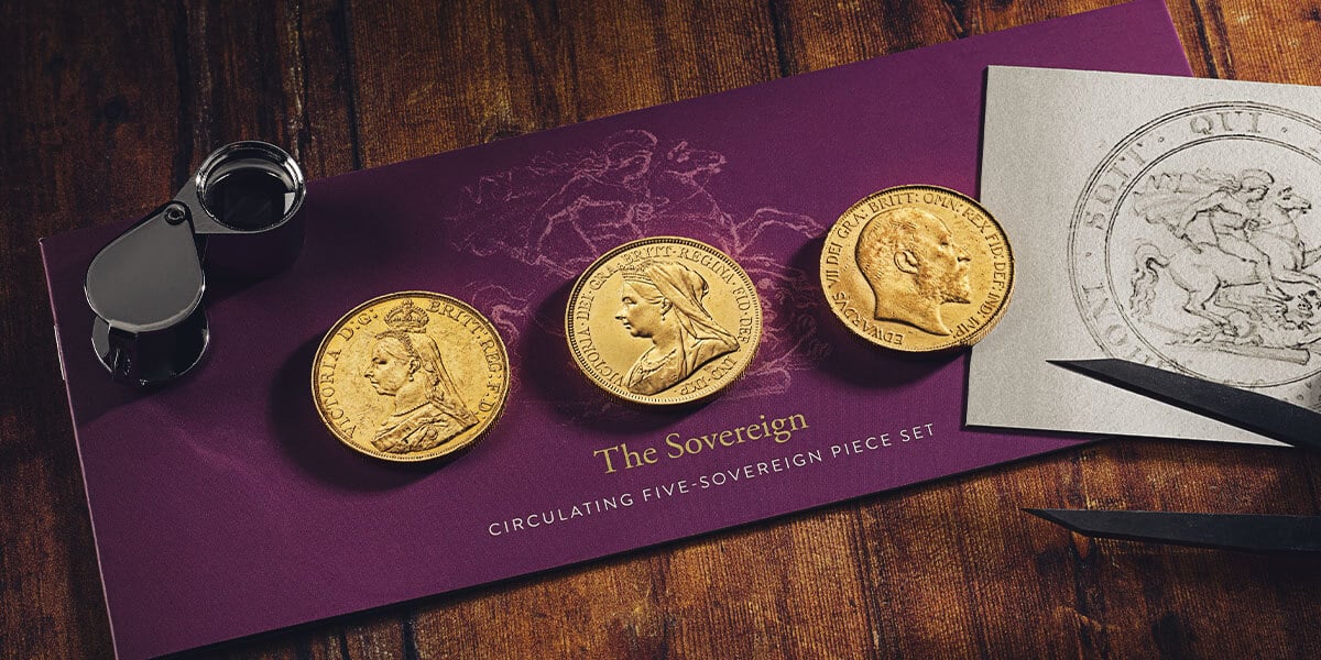 The Circulating Five Sovereign Set 