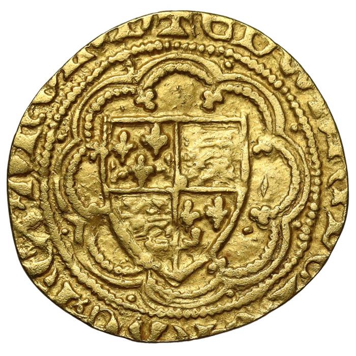 Edward III Quarter Noble (Transition Treaty Period)