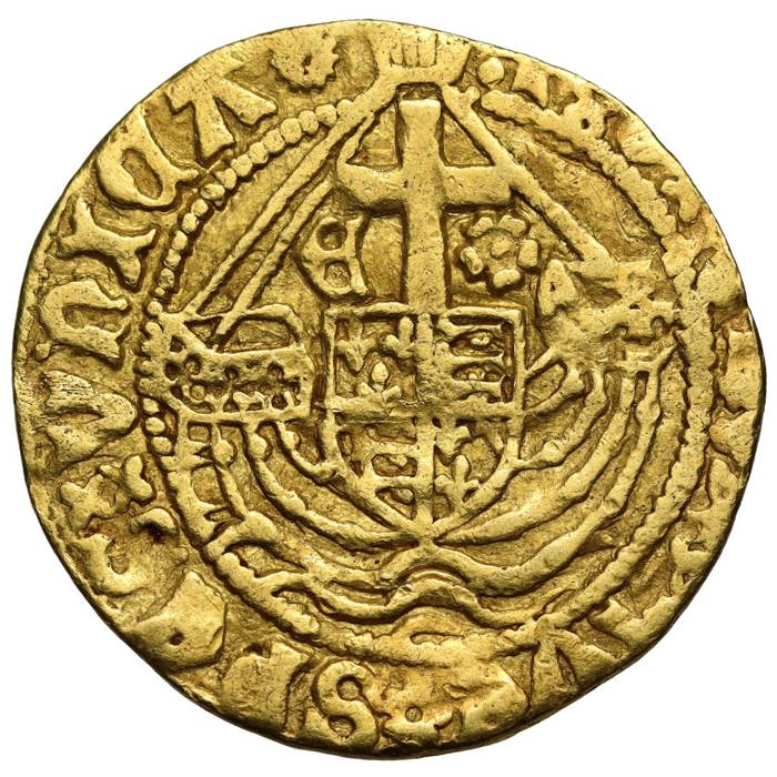 Edward IV Gold Half-Angel Coin