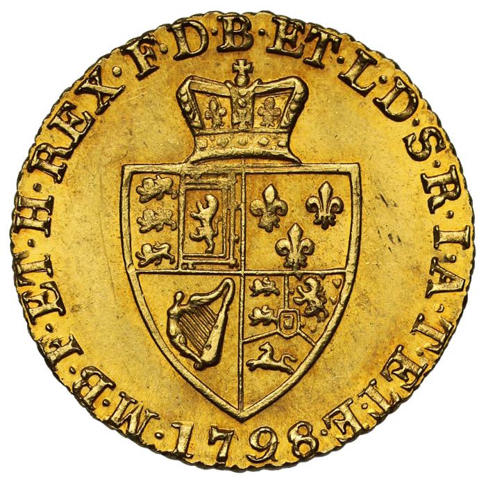George III Gold Half-Guinea