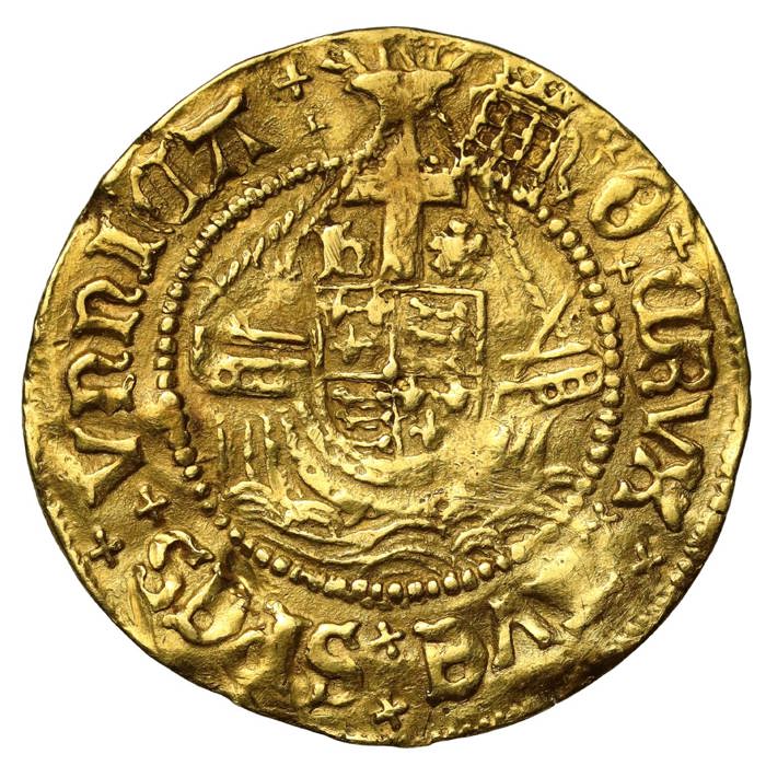 Henry VIII Gold Half-Angel Coin