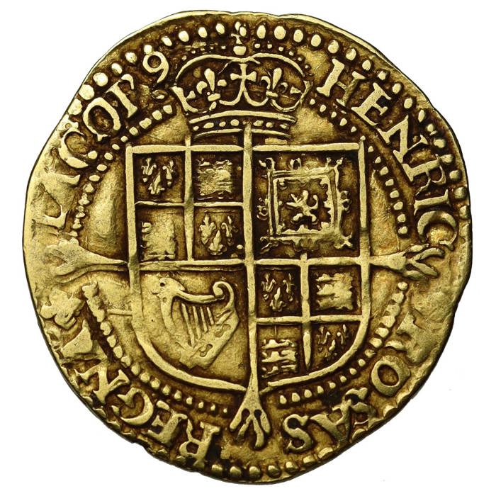 James I Gold Quarter Laurel Coin