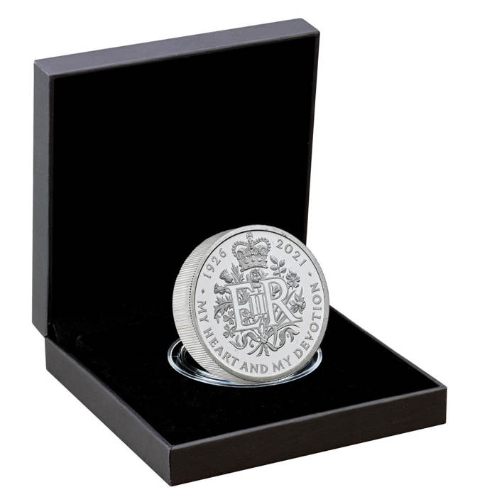 The 95th Birthday of Her Majesty the Queen 2021 UK 2oz Silver Proof Coin