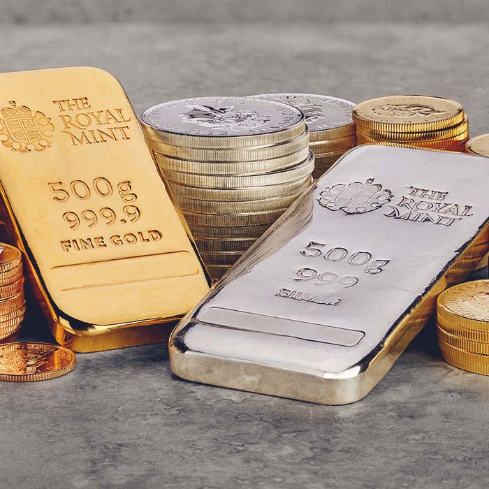 Buy UK Gold, Silver & Platinum Coins & Bars | The Royal Mint