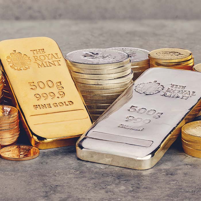 Buy UK Gold, Silver & Platinum Coins & Bars