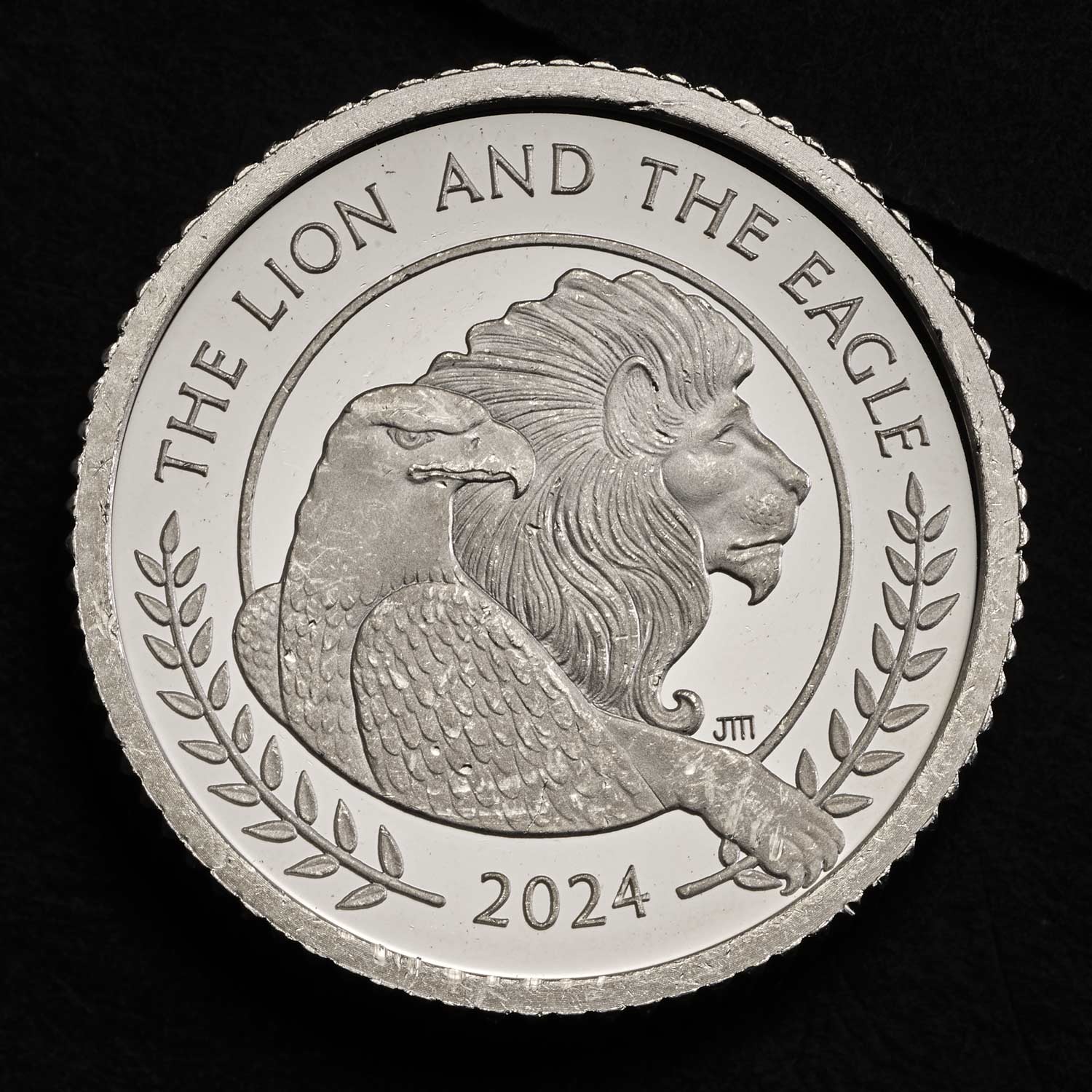 The Lion and The Eagle 2024 UK 1/10oz Silver Proof Coin The Lion and The Eagle 2024 UK 1/10oz Silver Proof Coin