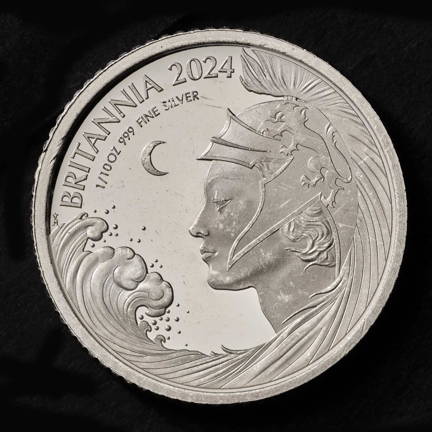 Britannia 2024 UK 1/10oz Silver Proof Coin Britannia 2024 UK 1/10oz Silver Proof Coin