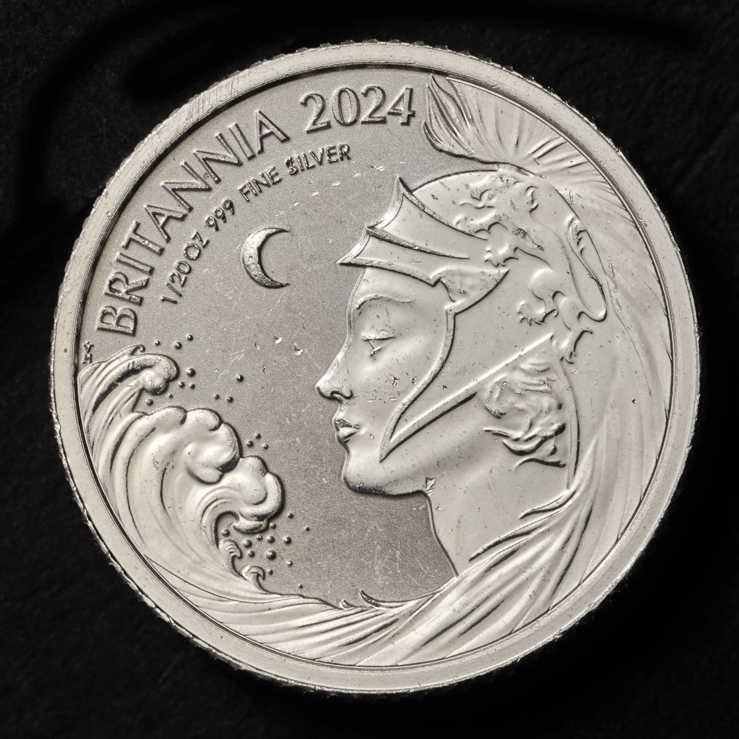 Britannia 2024 UK 1/20oz Silver Proof Coin Britannia 2024 UK 1/20oz Silver Proof Coin