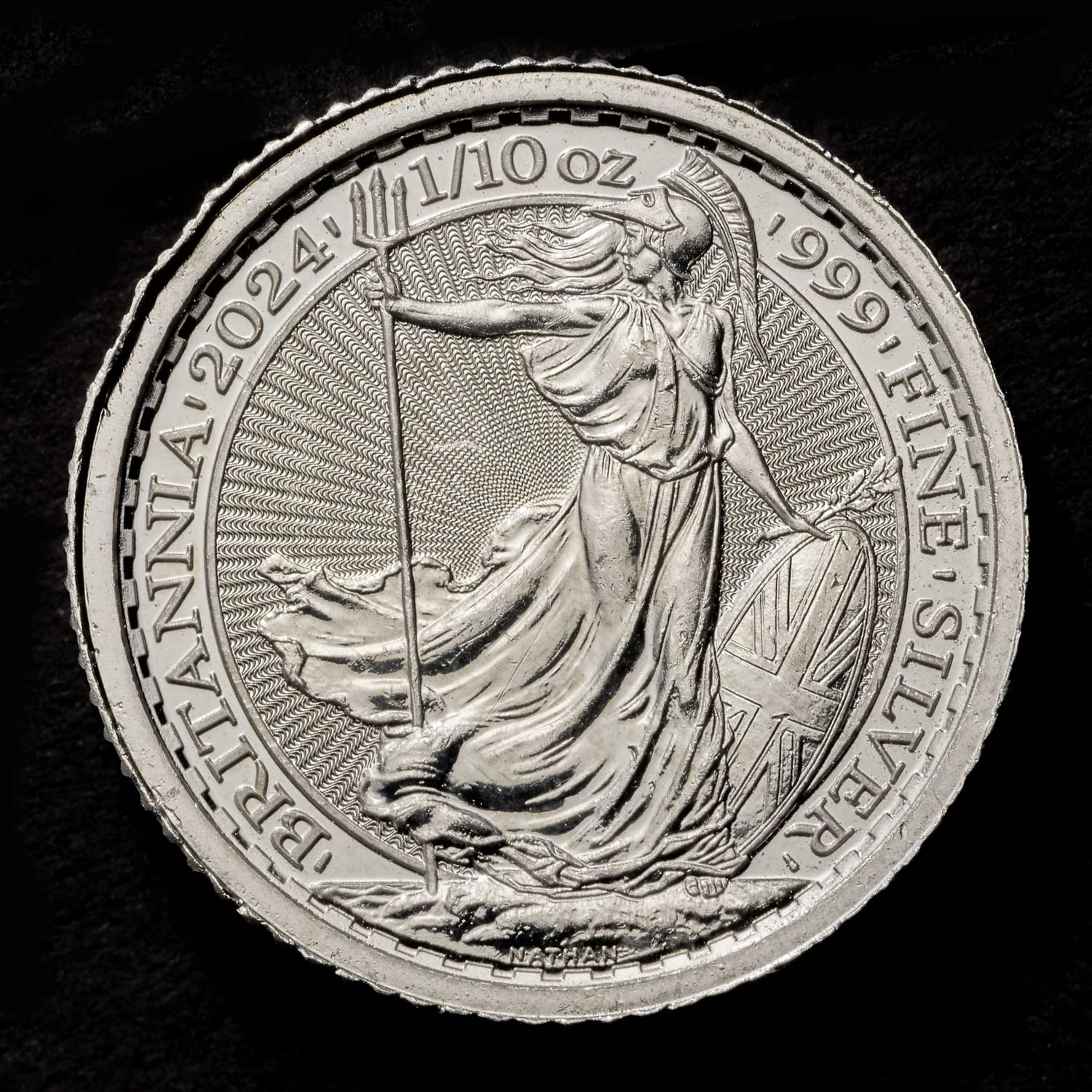 Britannia 2024 UK 1/10oz Silver Bullion Coin Britannia 2024 UK 1/10oz Silver Bullion Coin