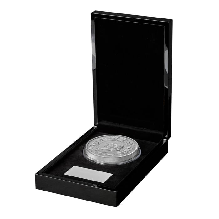 The Waterloo Medal Allied Leaders 2024 UK 1kg Silver Proof Coin 