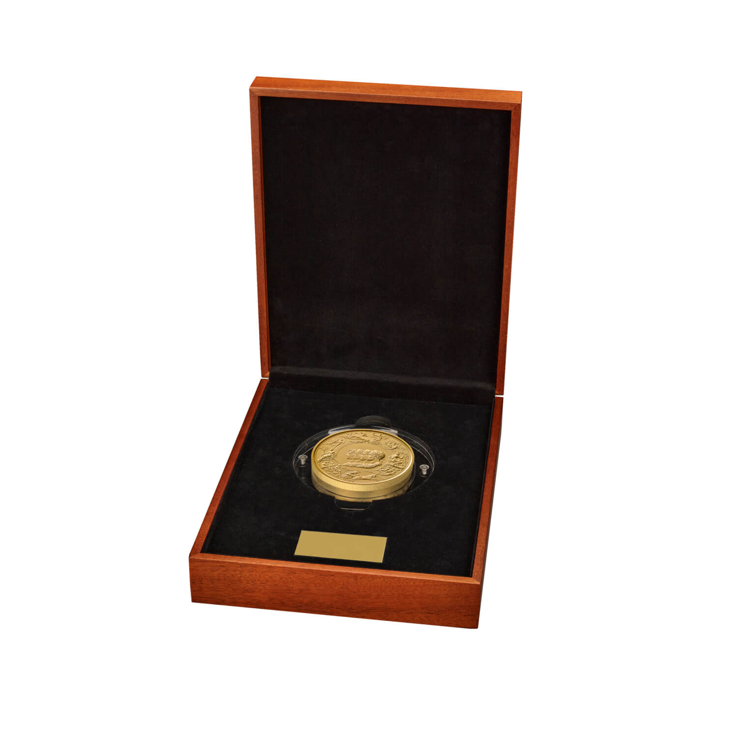 The Waterloo Medal Allied Leaders 2024 UK 1kg Gold Proof Coin The