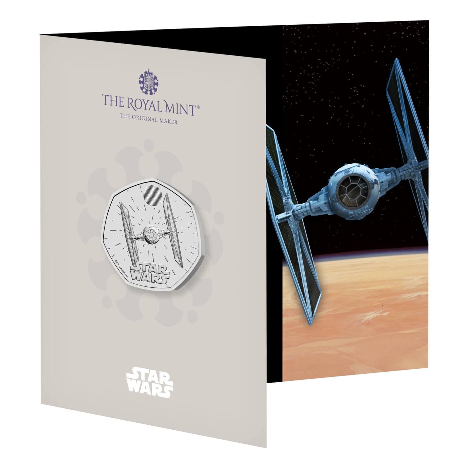 Star Wars TIE Fighter 2024 UK 50p Brilliant Uncirculated Coin | The ...