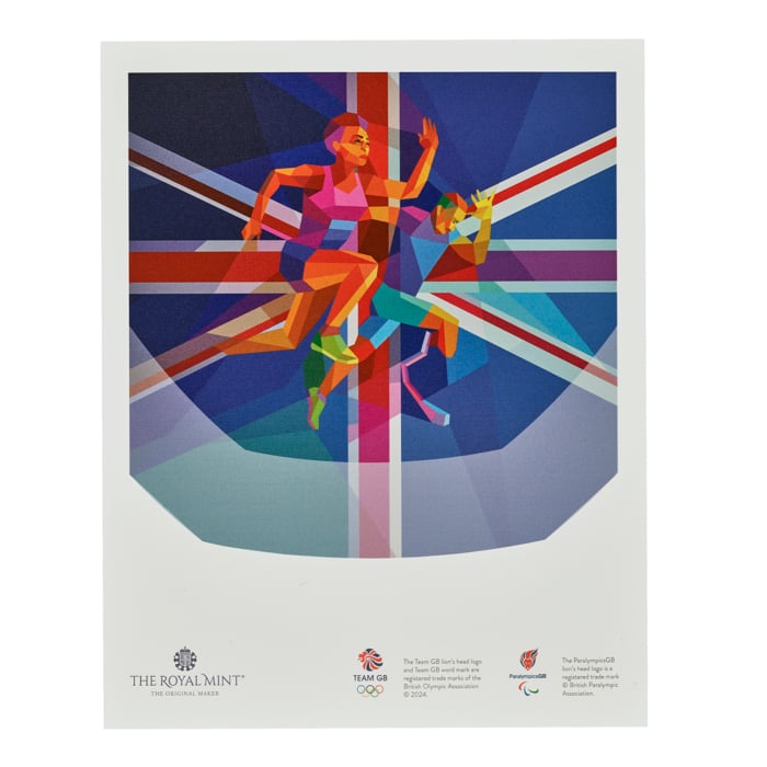Team GB and ParalympicsGB 2024 Limited Edition Print 
