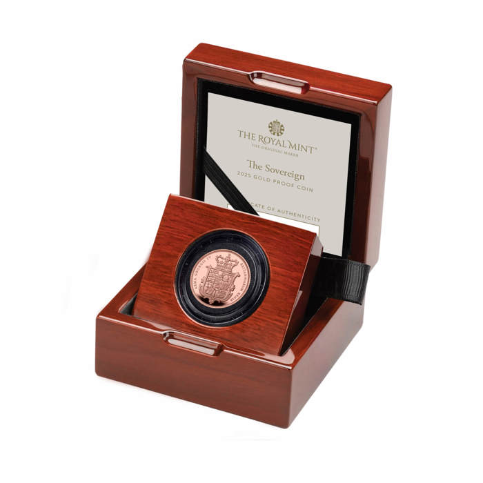 The Sovereign 2025 Gold Proof Coin