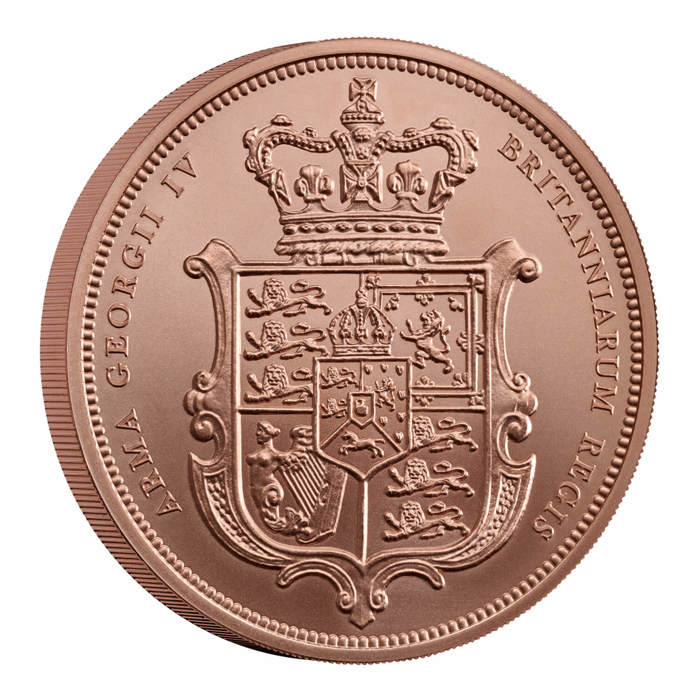 The Five-Sovereign Piece 2025 Brilliant Uncirculated Coin