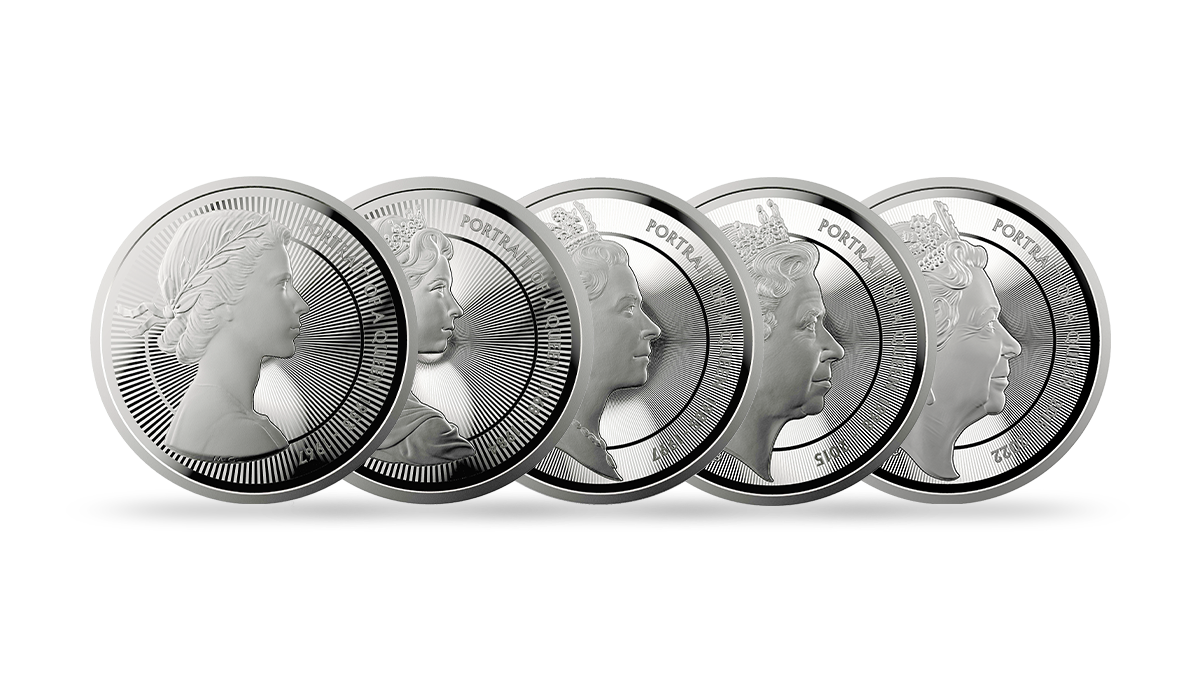 Elizabeth II effigie coins