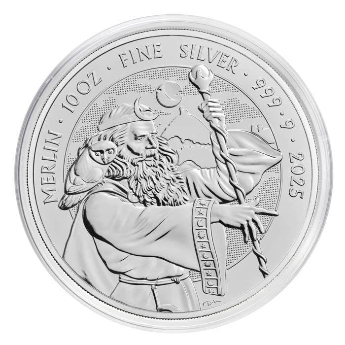 Merlin 2025 10oz Bullion Coin