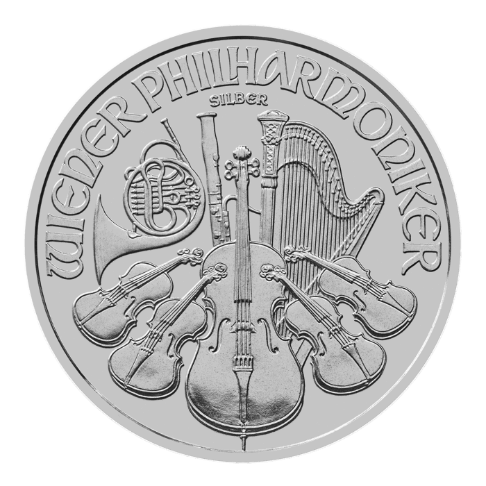 Austrian Philharmonic 2024 1oz Silver Bullion Coin