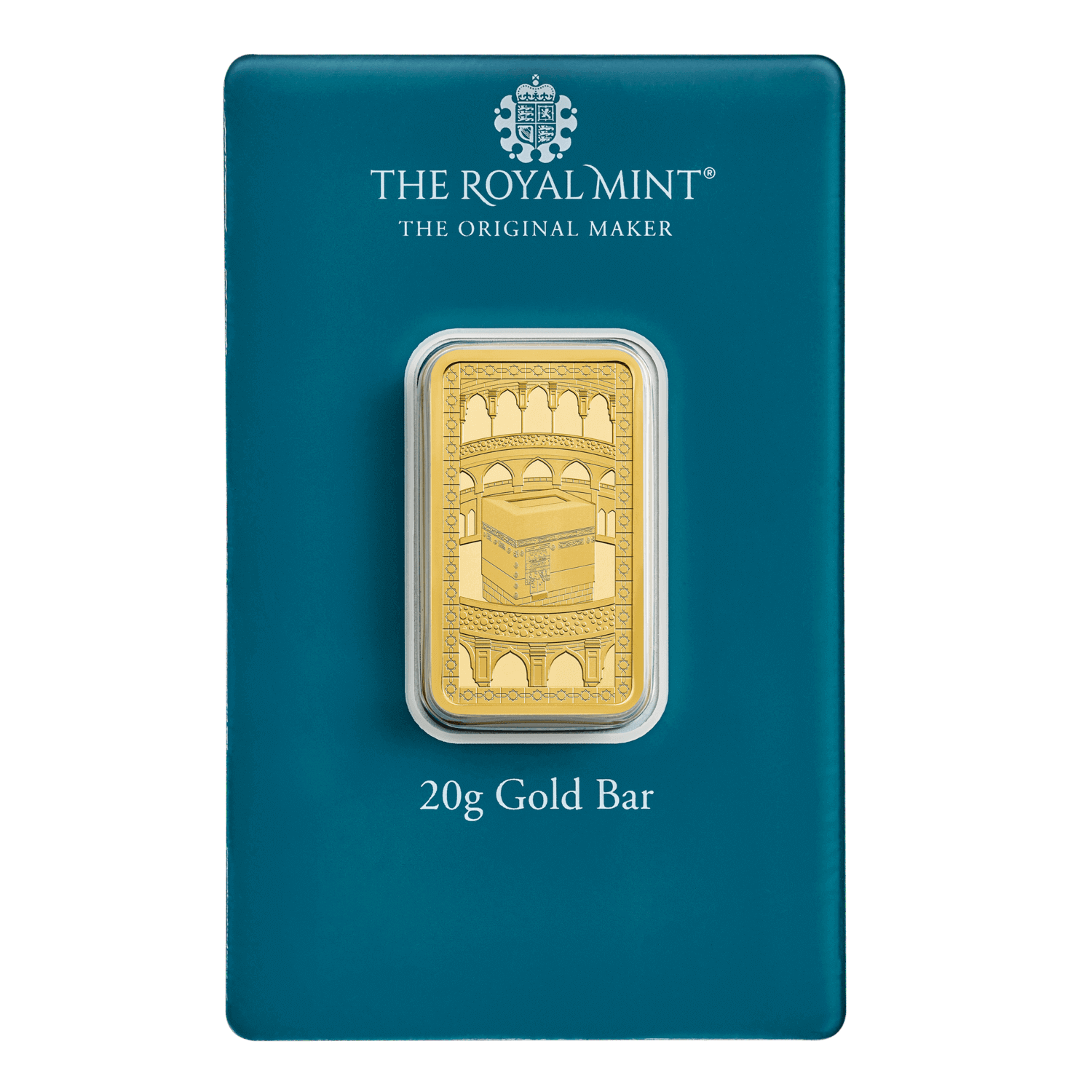 Kaaba 20g Gold Bullion Minted Bar | The Royal Mint