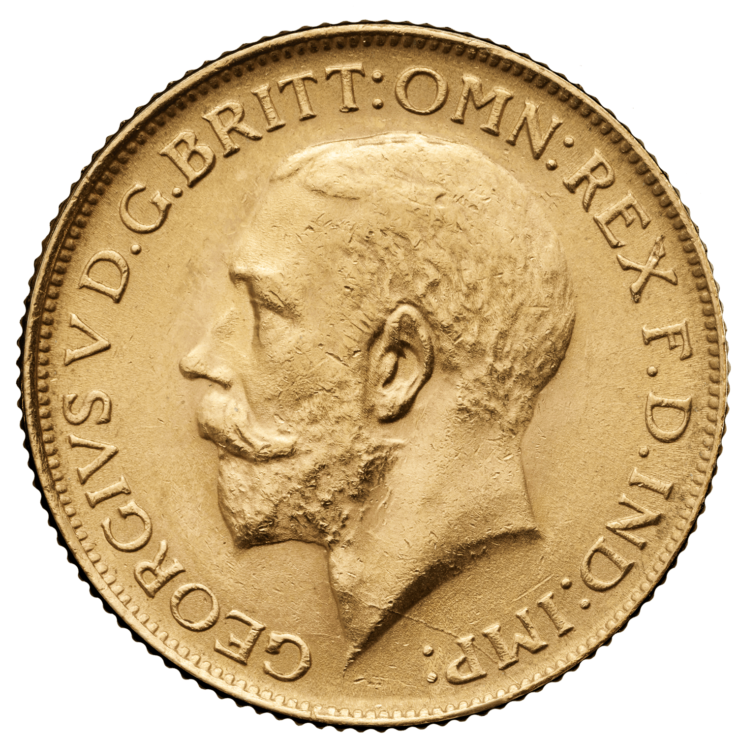 The Sovereign Best Value King George V Gold Bullion Coin | The Royal Mint