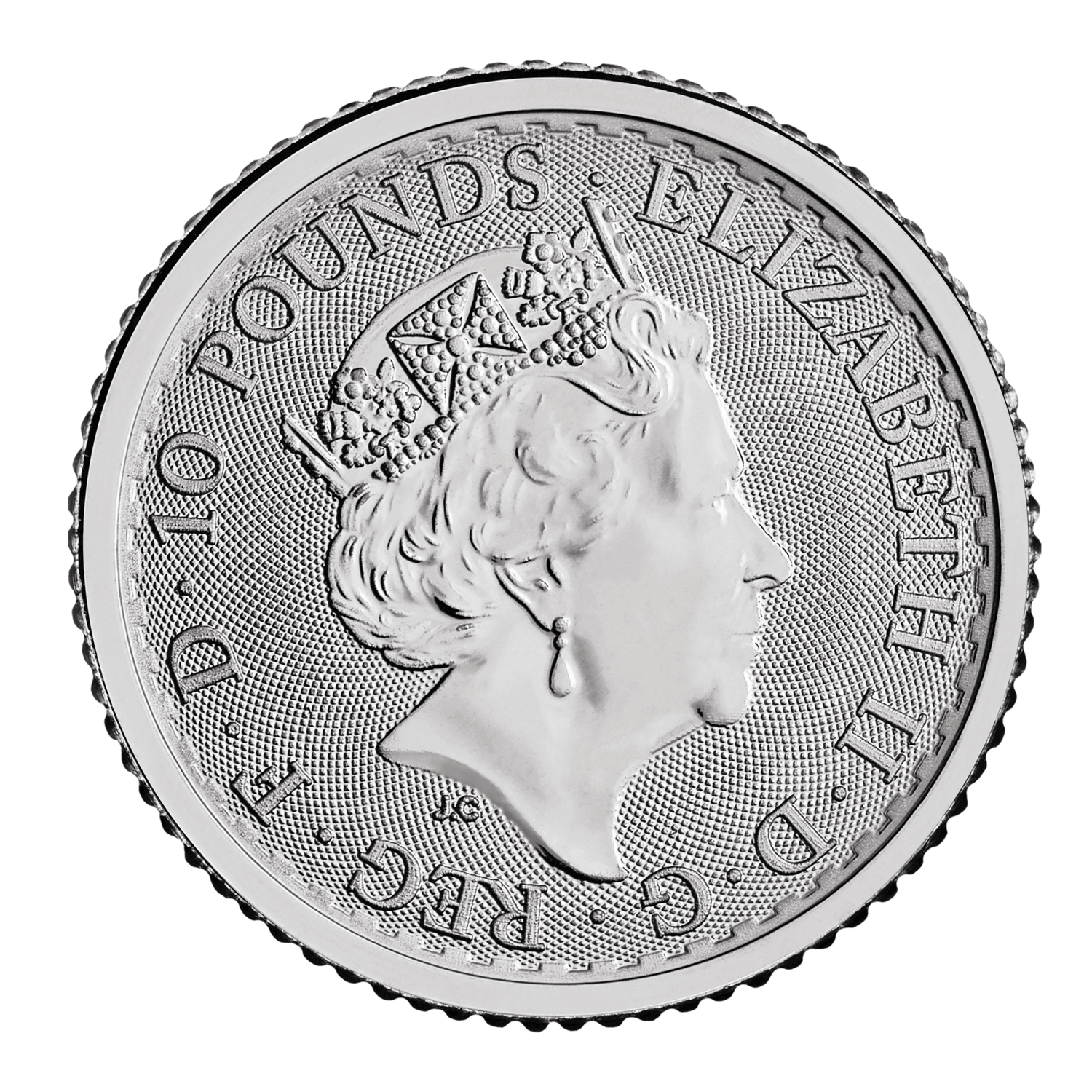 Britannia 2022 1/10 oz Platinum Bullion 25 Coin Tube Bullion