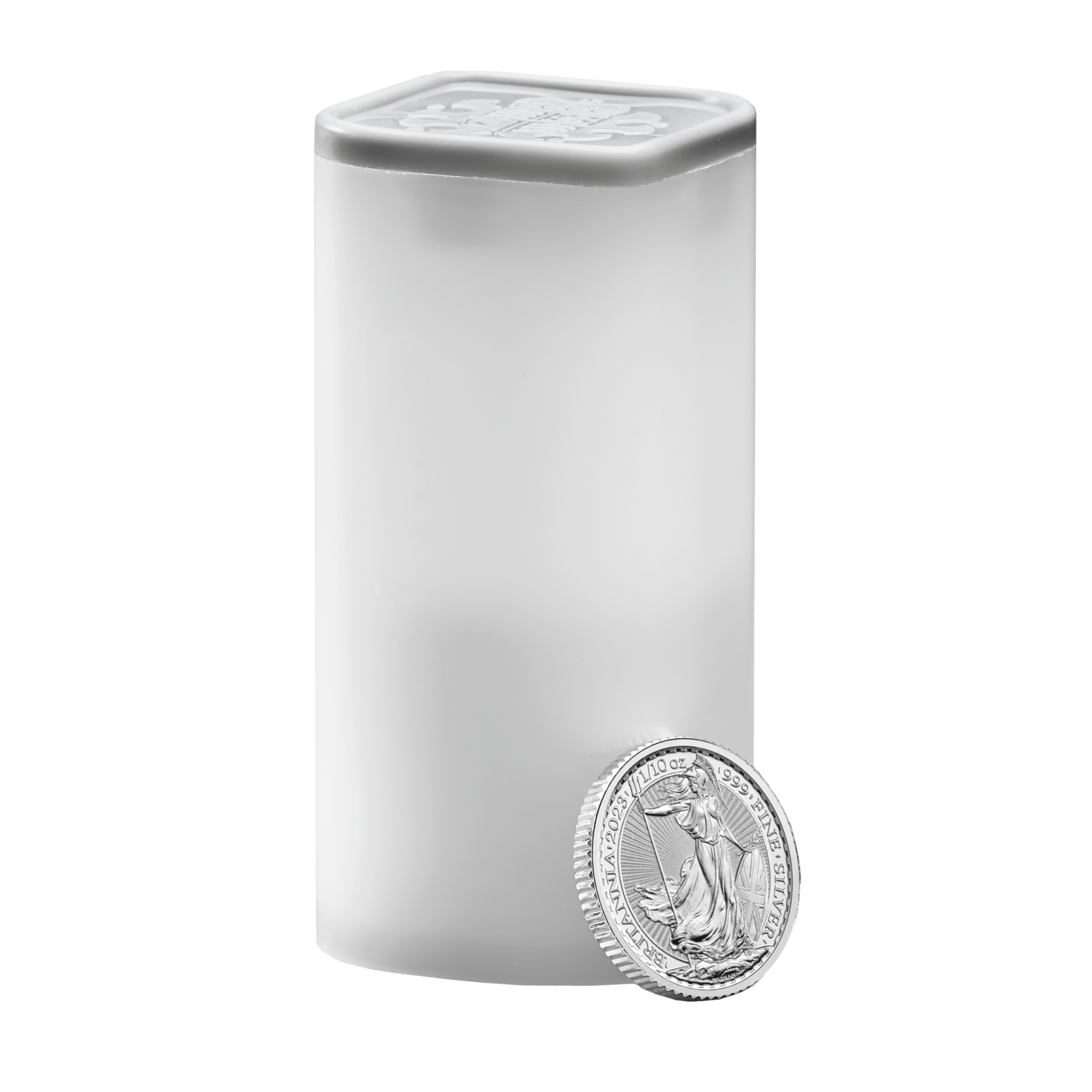 Britannia 2023 1/10oz Silver Bullion Twenty Five Coin Tube | The