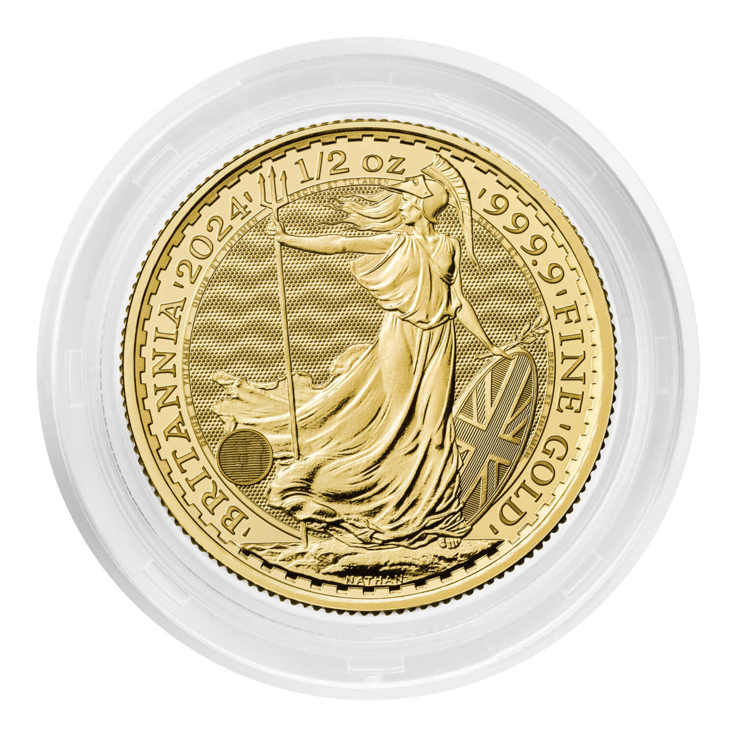 Britannia 2024 1 2 oz Gold Bullion Coin The Royal Mint