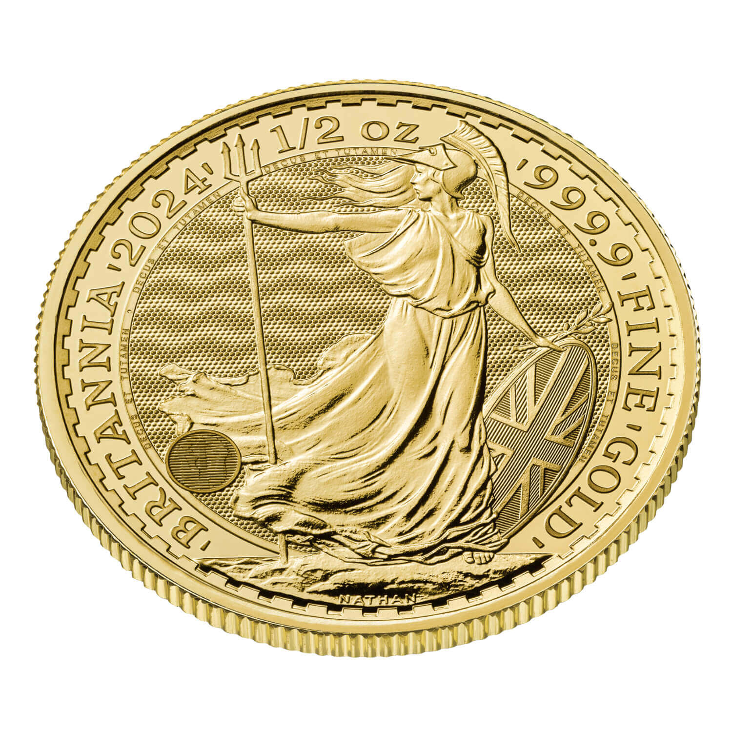 Britannia 2024 1 2 oz Gold Bullion Coin The Royal Mint