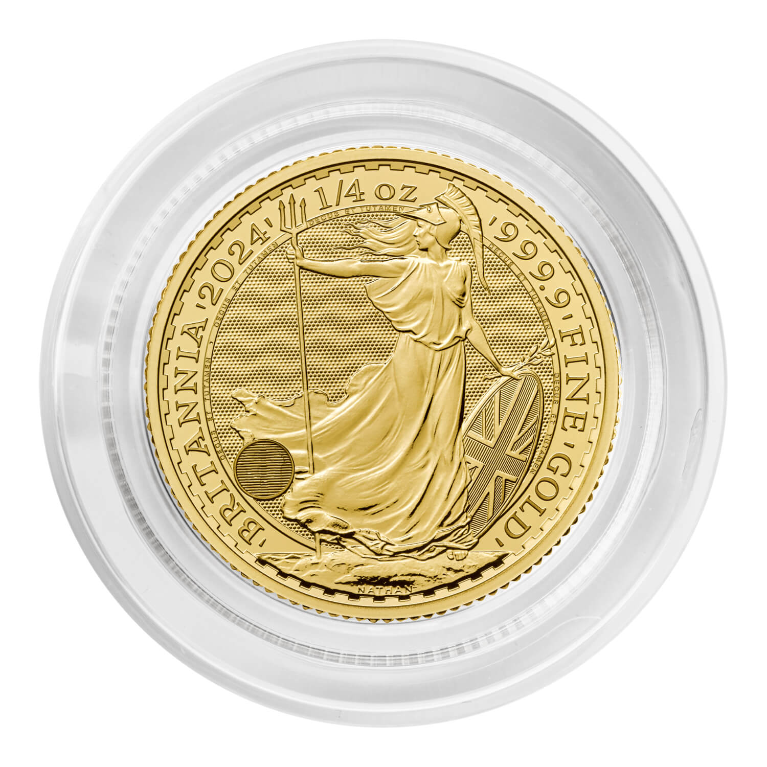 Britannia 2024 1 4 oz Gold Bullion Coin The Royal Mint