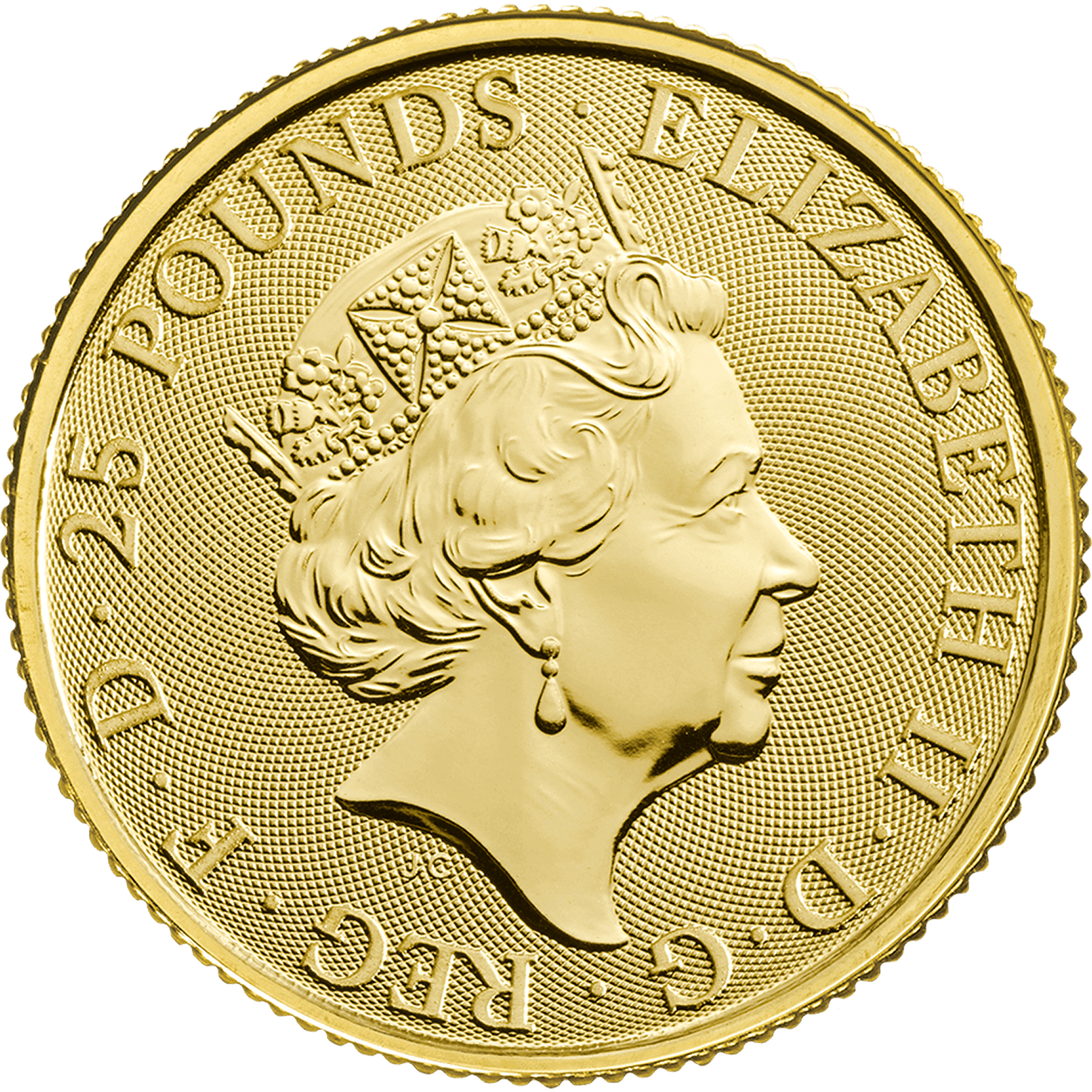 Queen's Beasts 2018 Black Bull 1/4oz Gold Bullion Coin | Royal Mint
