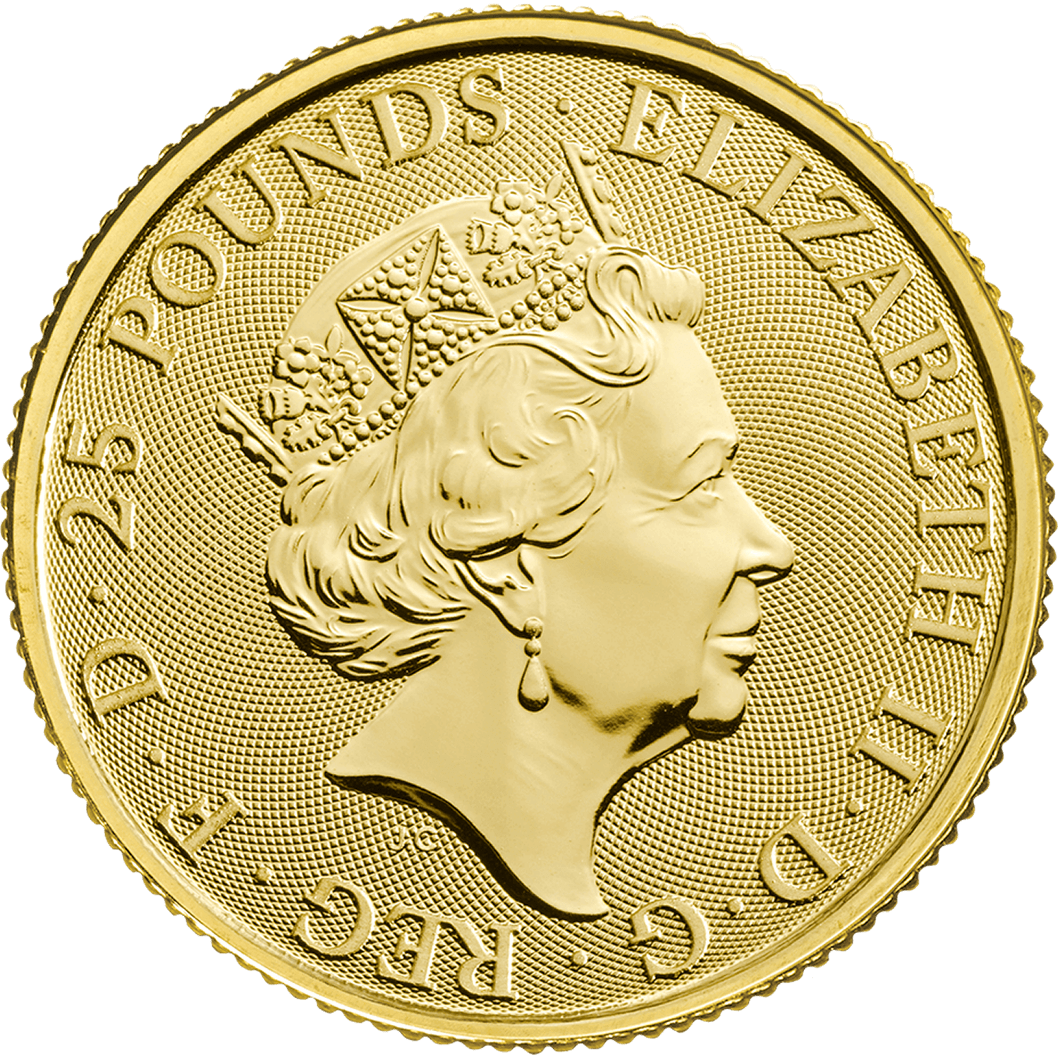 Queen's Beasts 2018 Unicorn 1/4oz Gold Bullion Coin | Royal Mint