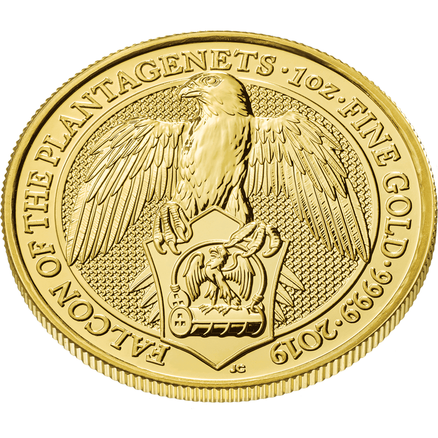 Queen's Beasts 2019 The Falcon 1 oz Gold Bullion Coin | The Royal Mint