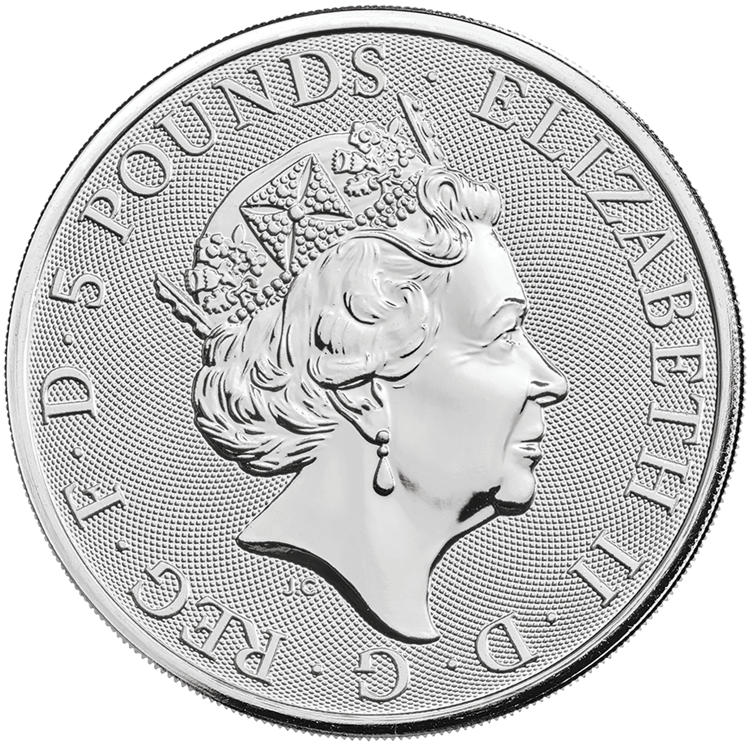 Queen's Beasts 2019 Falcon 2 oz Silver Bullion Coin | The Royal Mint