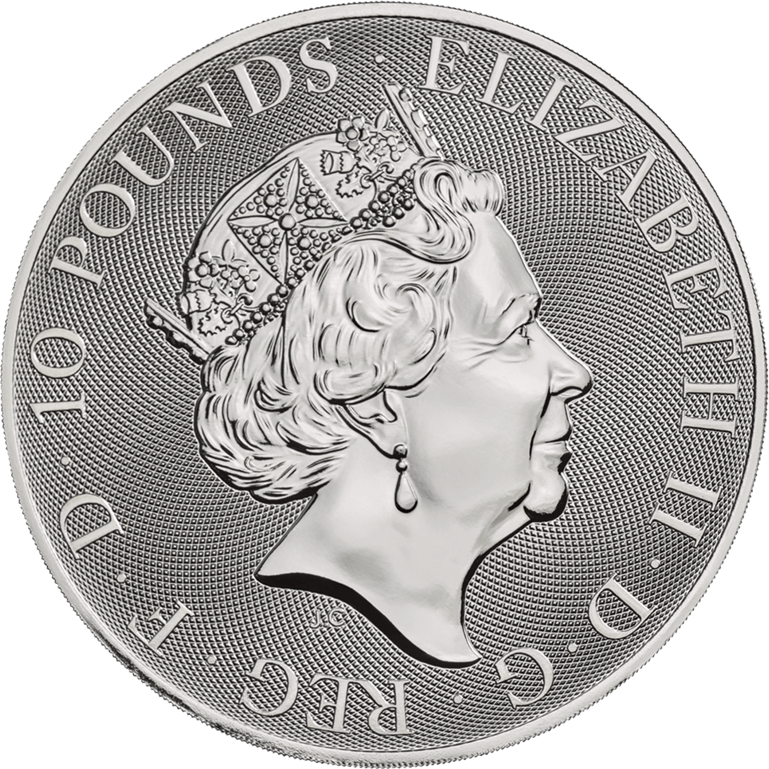 The Queen's Beasts 2020 Yale of Beaufort 10 oz Silver Coin | The