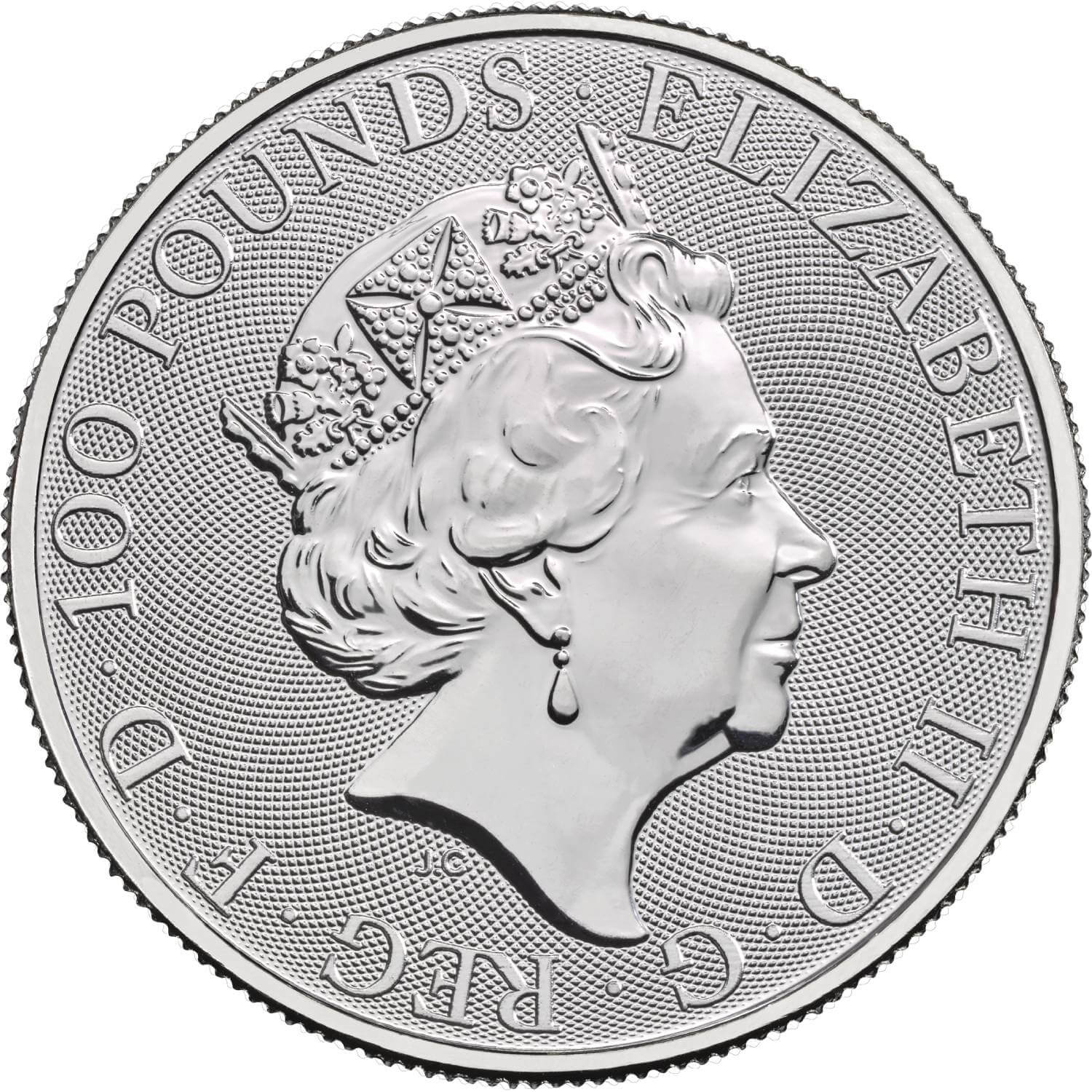 Queen's Beasts White Horse of Hanover 1oz Platinum Bullion Coin