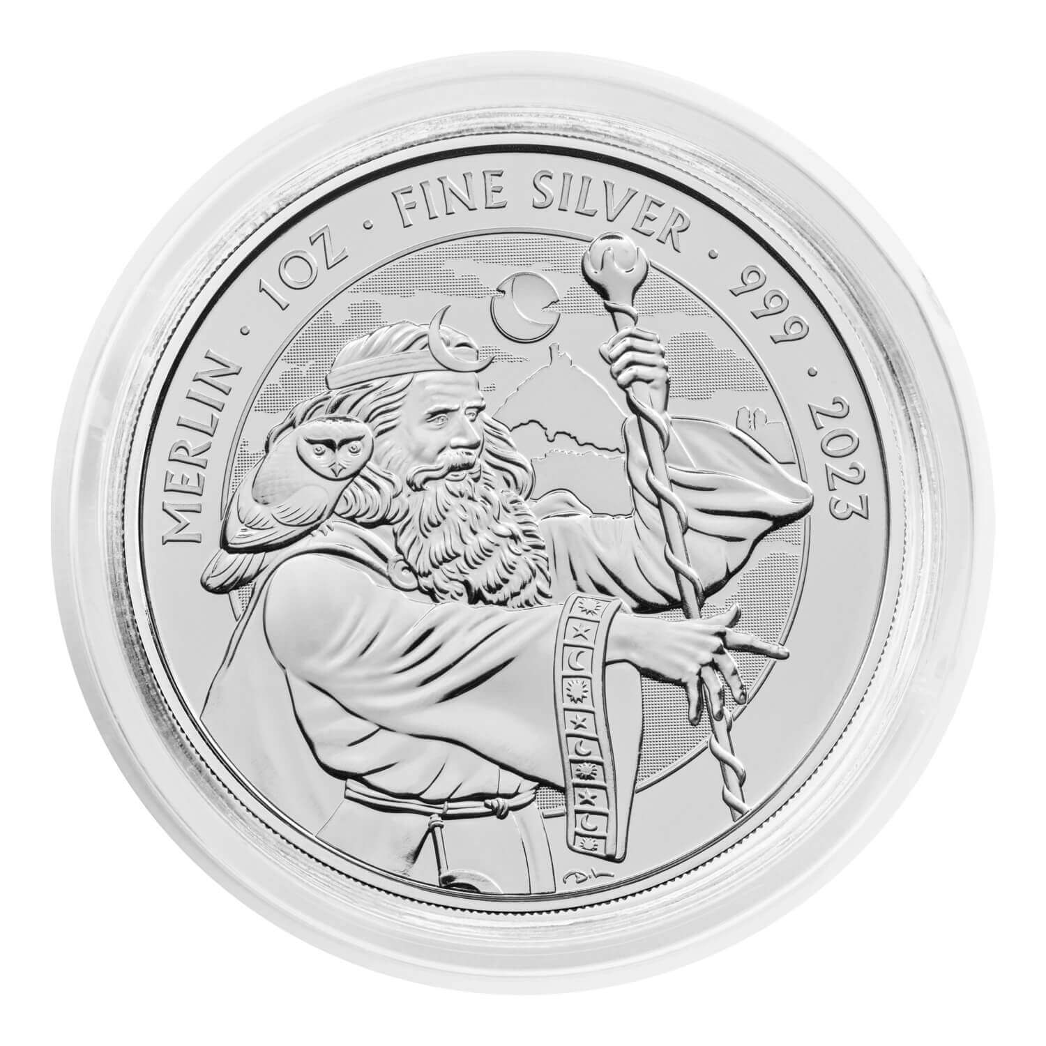 Merlin 2023 1oz Silver Bullion Coin | The Royal Mint