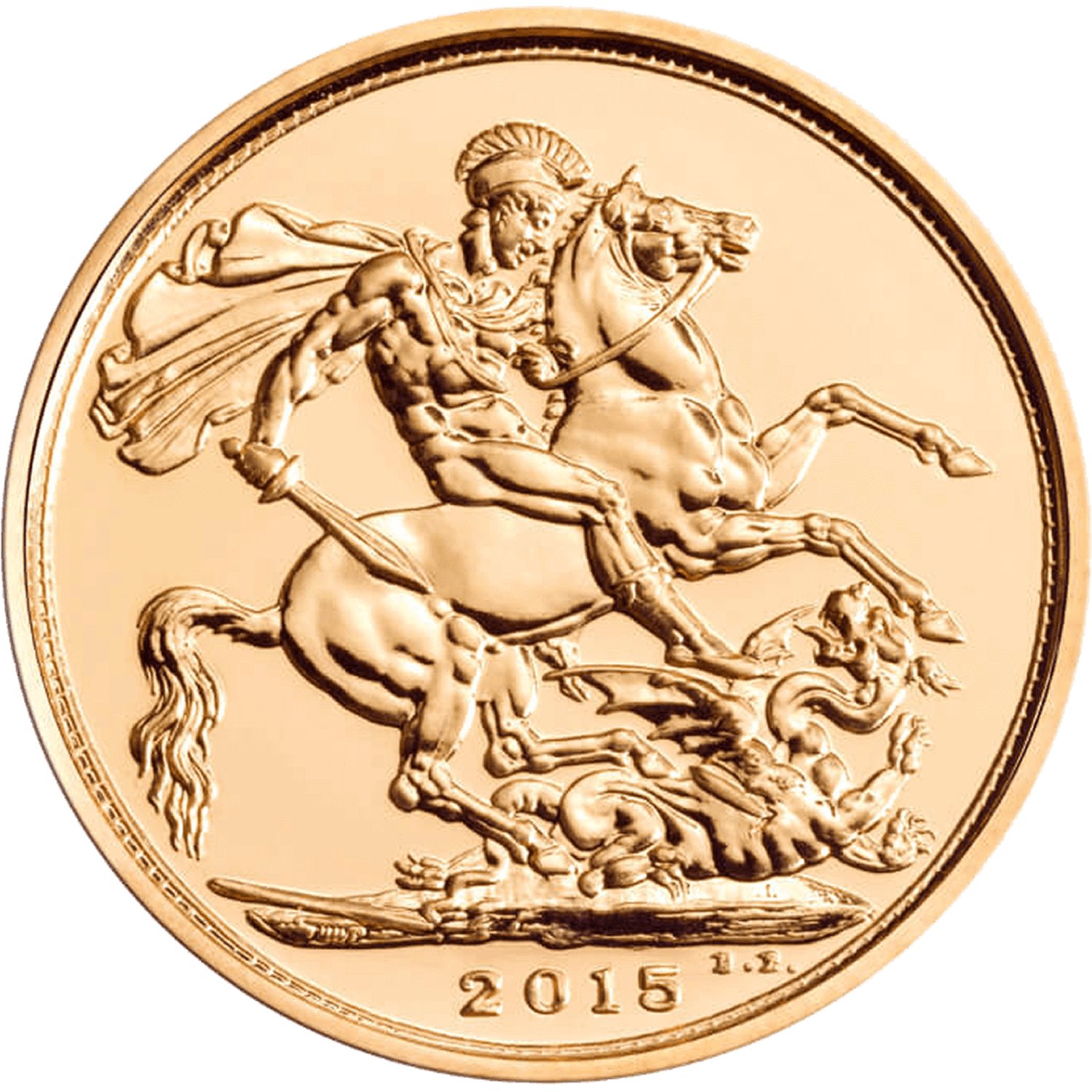 Buy 2015 Gold Half Sovereign Bullion Coin Royal Mint Bullion